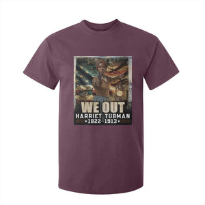 Harriet Tubman T Shirt For Kid We Out Civil Rights History Movement Gift TS12 Maroon Print Your Wear