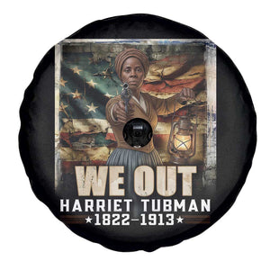 Harriet Tubman Spare Tire Cover We Out Civil Rights History Movement Gift TS12 Print Your Wear