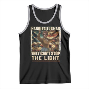 Harriet Tubman Tank Top Thay Can Not Stop The Light TS12 Black Athletic Heather Print Your Wear