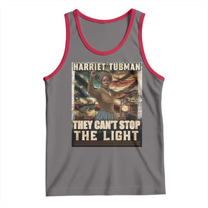 Harriet Tubman Tank Top Thay Can Not Stop The Light TS12 Deep Heather Red Print Your Wear