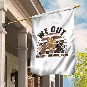 Harriet Tubman We Out 1849 Garden Flag Vintage Sunset Black American Hero TS12 Print Your Wear