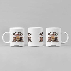 Harriet Tubman We Out 1849 Coffee Mug Vintage Sunset Black American Hero TS12 Print Your Wear