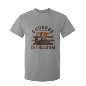 Harriet Tubman Legacy T Shirt For Kid Courage Is Freedom TS12 Sport Gray Print Your Wear
