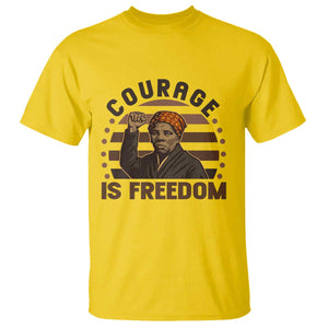 Harriet Tubman Legacy T Shirt Courage Is Freedom TS12 Daisy Print Your Wear