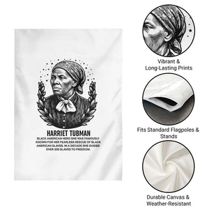 American Hero Harriet Tubman Garden Flag Black History Leader Gift TS12 Print Your Wear