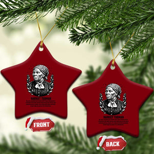 American Hero Harriet Tubman Ceramic Ornament Black History Leader Gift TS12 Print Your Wear