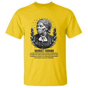 American Hero Harriet Tubman T Shirt Black History Leader Gift TS12 Daisy Print Your Wear