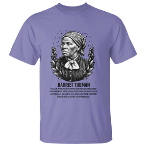 American Hero Harriet Tubman T Shirt Black History Leader Gift TS12 Violet Print Your Wear