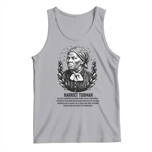 American Hero Harriet Tubman Tank Top Black History Leader Gift TS12 Athletic Heather Print Your Wear