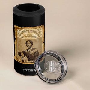 Harriet Tubman Tribute 4 in 1 Can Cooler Tumbler Civil Rights Leader Black History Gift TS12 Print Your Wear