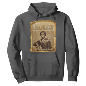 Harriet Tubman Tribute Hoodie Civil Rights Leader Black History Gift TS12 Dark Heather Print Your Wear