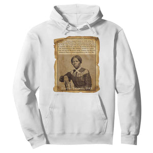 Harriet Tubman Tribute Hoodie Civil Rights Leader Black History Gift TS12 White Print Your Wear