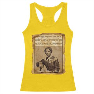 Harriet Tubman Tribute Racerback Tank Top Civil Rights Leader Black History Gift TS12 Daisy Print Your Wear