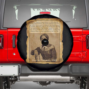 Harriet Tubman Tribute Spare Tire Cover Civil Rights Leader Black History Gift TS12 Black Print Your Wear