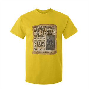 Harriet Tubman Quote T Shirt For Kid Strength Patience Passion To Change The World TS12 Daisy Print Your Wear