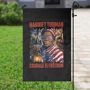 Harriet Tubman Courage Is Freedom Garden Flag Black History Gift TS12 Print Your Wear
