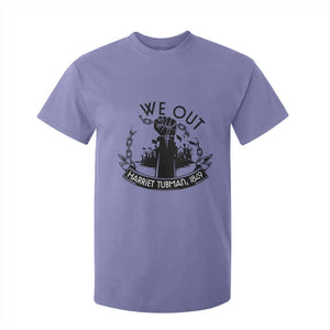 Harriet Tubman T Shirt For Kid We Out Breaking The Chains Iconic Legacy Gift TS12 Violet Print Your Wear