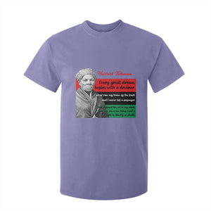 Harriet Tubman Quote T Shirt For Kid Pan African Flag Black History TS12 Violet Print Your Wear
