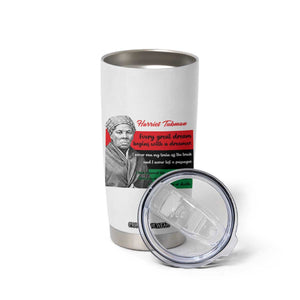 Harriet Tubman Quote Tumbler Cup Pan African Flag Black History TS12 Print Your Wear