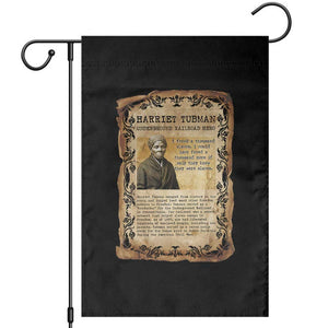 Harriet Tubman Garden Flag Womens History Month Gift TS12 Black Print Your Wear