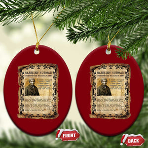 Harriet Tubman Ceramic Ornament Womens History Month Gift TS12 Print Your Wear