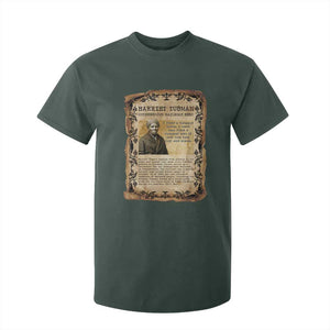Harriet Tubman T Shirt For Kid Womens History Month Gift TS12 Dark Forest Green Print Your Wear
