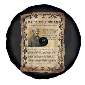 Harriet Tubman Spare Tire Cover Womens History Month Gift TS12 Print Your Wear