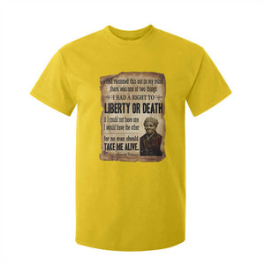Harriet Tubman T Shirt For Kid Liberty Or Death Black History Legacy TS12 Daisy Print Your Wear