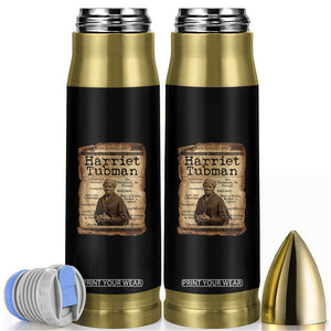 The Underground Railroad Hero Bullet Tumbler Harriet Tubman Slavery Freedom Fighter Gift TS12 Black Print Your Wear