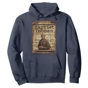 The Underground Railroad Hero Hoodie Harriet Tubman Slavery Freedom Fighter Gift TS12 Navy Print Your Wear