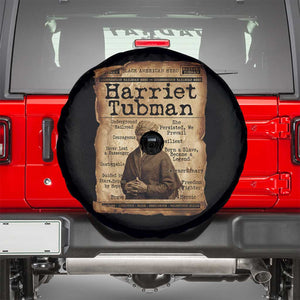 The Underground Railroad Hero Spare Tire Cover Harriet Tubman Slavery Freedom Fighter Gift TS12 Black Print Your Wear