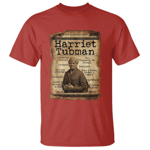 The Underground Railroad Hero T Shirt Harriet Tubman Slavery Freedom Fighter Gift TS12 Red Print Your Wear