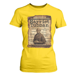 The Underground Railroad Hero T Shirt For Women Harriet Tubman Slavery Freedom Fighter Gift TS12 Daisy Print Your Wear