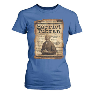 The Underground Railroad Hero T Shirt For Women Harriet Tubman Slavery Freedom Fighter Gift TS12 Royal Blue Print Your Wear