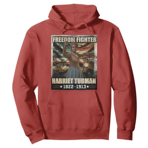 Harriet Tubman Hoodie Black History African American Leader Gift TS12 Red Print Your Wear