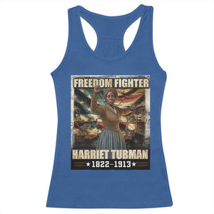 Harriet Tubman Racerback Tank Top Black History African American Leader Gift TS12 Royal Blue Print Your Wear