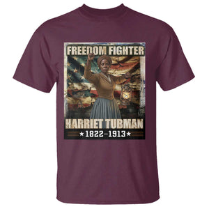 Harriet Tubman T Shirt Black History African American Leader Gift TS12 Maroon Print Your Wear