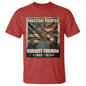 Harriet Tubman T Shirt Black History African American Leader Gift TS12 Red Print Your Wear