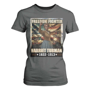 Harriet Tubman T Shirt For Women Black History African American Leader Gift TS12 Dark Heather Print Your Wear