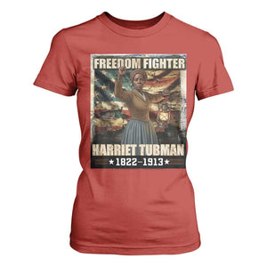 Harriet Tubman T Shirt For Women Black History African American Leader Gift TS12 Red Print Your Wear