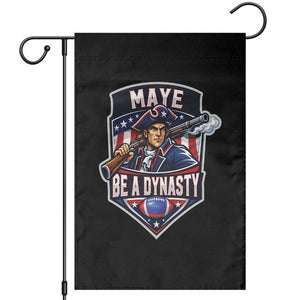 Maye Be A Dynasty Garden Flag Quarterback Football Fan TS12 Black Print Your Wear