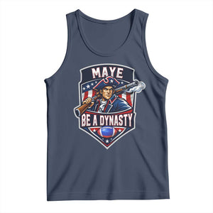Maye Be A Dynasty Tank Top Quarterback Football Fan TS12 Navy Print Your Wear