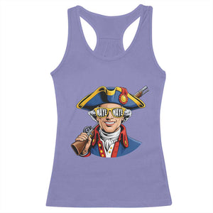 Proud Maye Lover Racerback Tank Top Football Fan Supporter TS12 Violet Print Your Wear