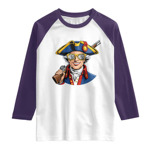 Proud Maye Lover Raglan Shirt Football Fan Supporter TS12 White Purple Print Your Wear