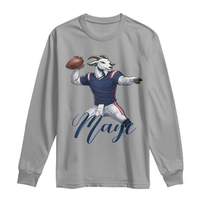 Dedicated Maye Lover Long Sleeve Shirt Football Fan Supporter TS12 Sport Gray Print Your Wear