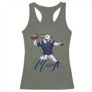 Dedicated Maye Lover Racerback Tank Top Football Fan Supporter TS12 Military Green Print Your Wear