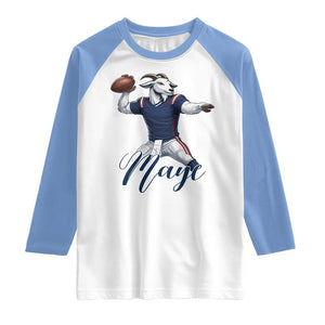 Dedicated Maye Lover Raglan Shirt Football Fan Supporter TS12 White Carolina Blue Print Your Wear