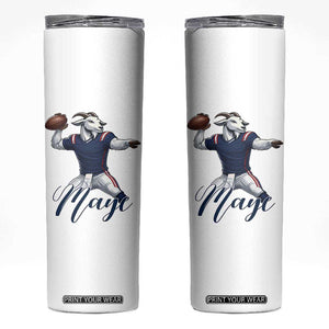 Dedicated Maye Lover Skinny Tumbler Football Fan Supporter TS12 White Print Your Wear