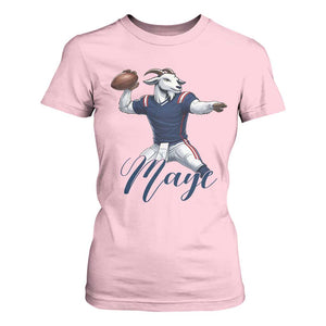 Dedicated Maye Lover T Shirt For Women Football Fan Supporter TS12 Light Pink Print Your Wear