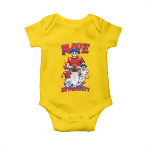 Maye Be A Dynasty Baby Onesie Funny QB Football Fan TS12 Daisy Print Your Wear